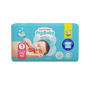 پوشک چسبی کانال دار 44 عددی سایز 1 مای بی بی